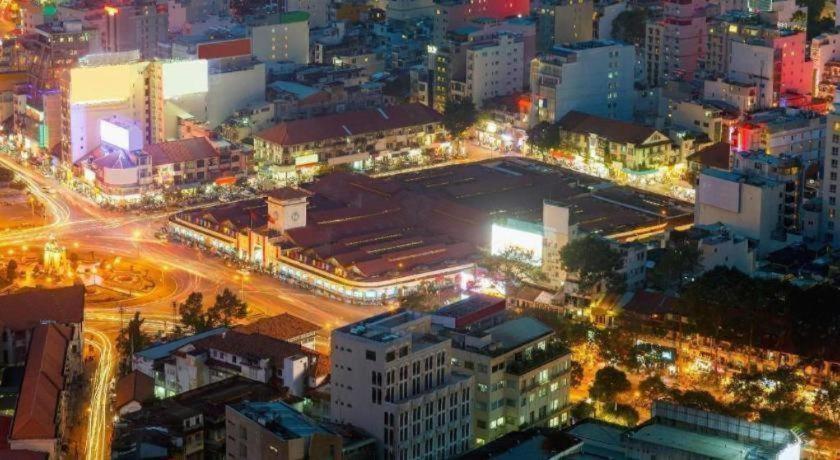 Hoang Vinh Hotel Ho-Chi-Minh-Stadt Exterior foto
