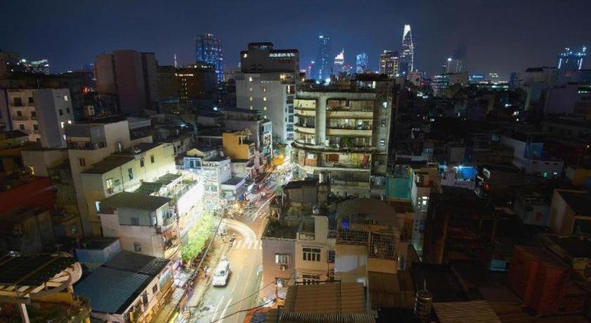 Hoang Vinh Hotel Ho-Chi-Minh-Stadt Exterior foto