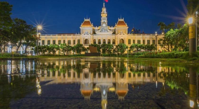 Hoang Vinh Hotel Ho-Chi-Minh-Stadt Exterior foto